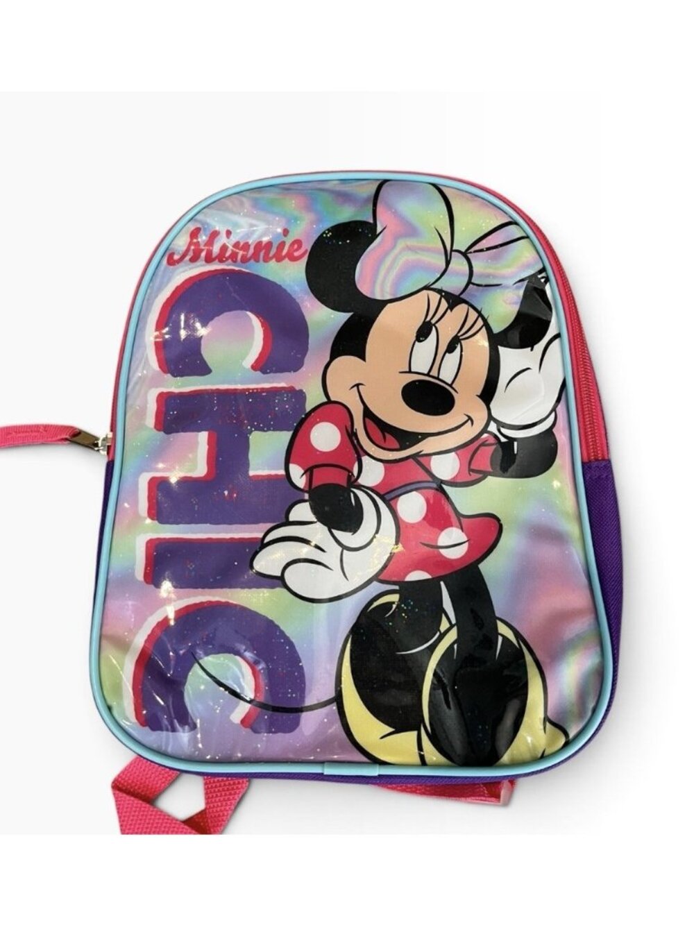 Toddler Disney Minnie Mouse Chic Backpack Adjustable Small NWT Bioworld